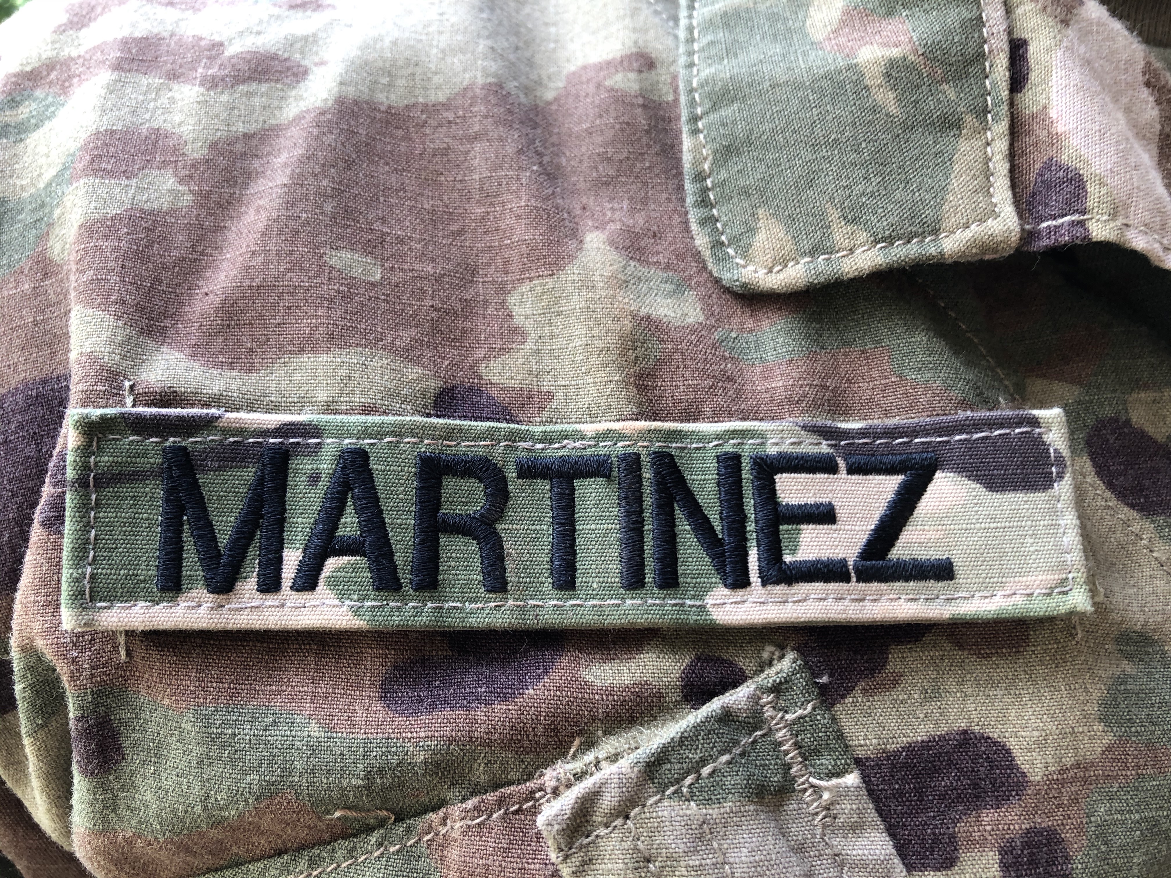 Army Patch Martinez